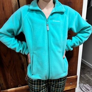 Teal Columbia Fleece